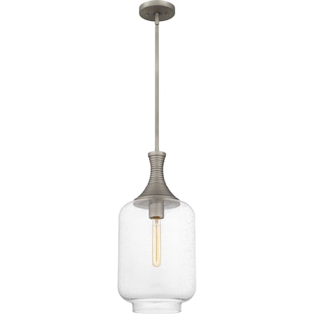 Quoizel Piccolo Pendant Md Pendant 1 Light Antique Nickel QPP6197AN